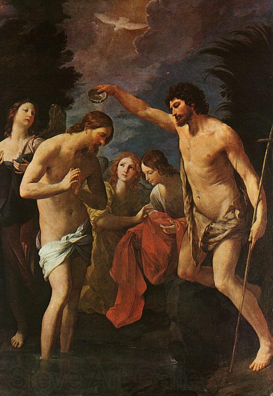 Guido Reni Baptism of Christ Spain oil painting art